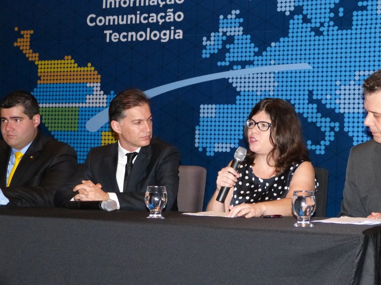Secretária adjunta de Gestão do MP, EPPGG Aline Soares, ratifica importância da cooperação internacional para a implementação de políticas públicas no Brasil/Foto: Ministério do Planejamento