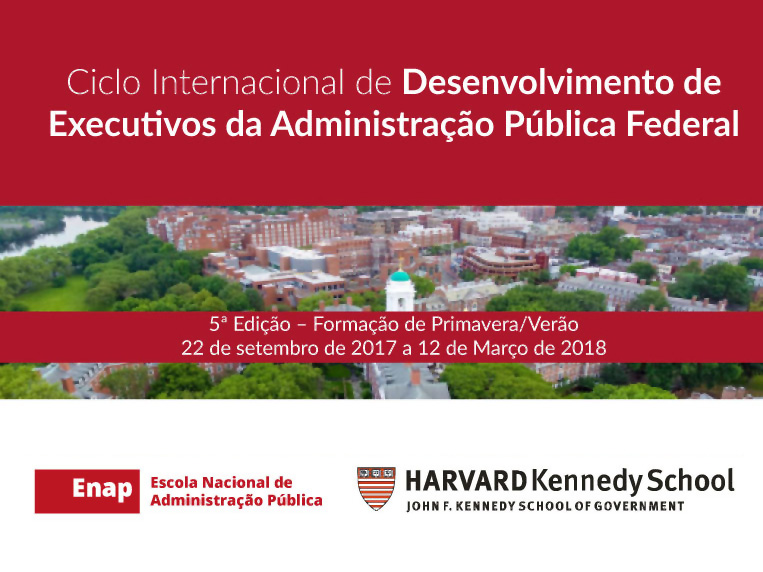 Enap encerra nesta quinta (14) inscrições para o Ciclo Internacional de Desenvolvimento de Executivos da Administração Pública Federal