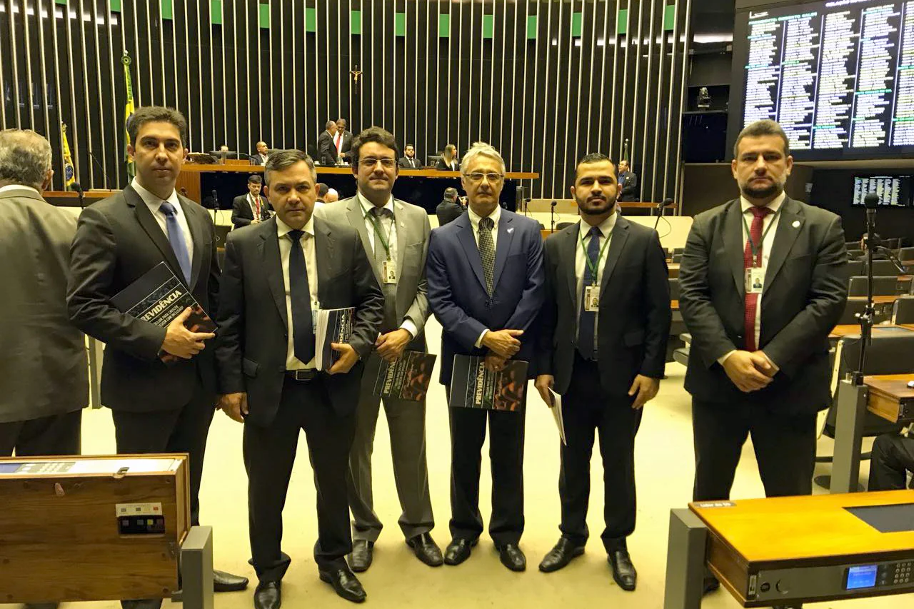 Lideranças sindicais atuaram intensamente no Congresso Nacional contra a votação da Reforma da Previdência. Foto: Fonacate