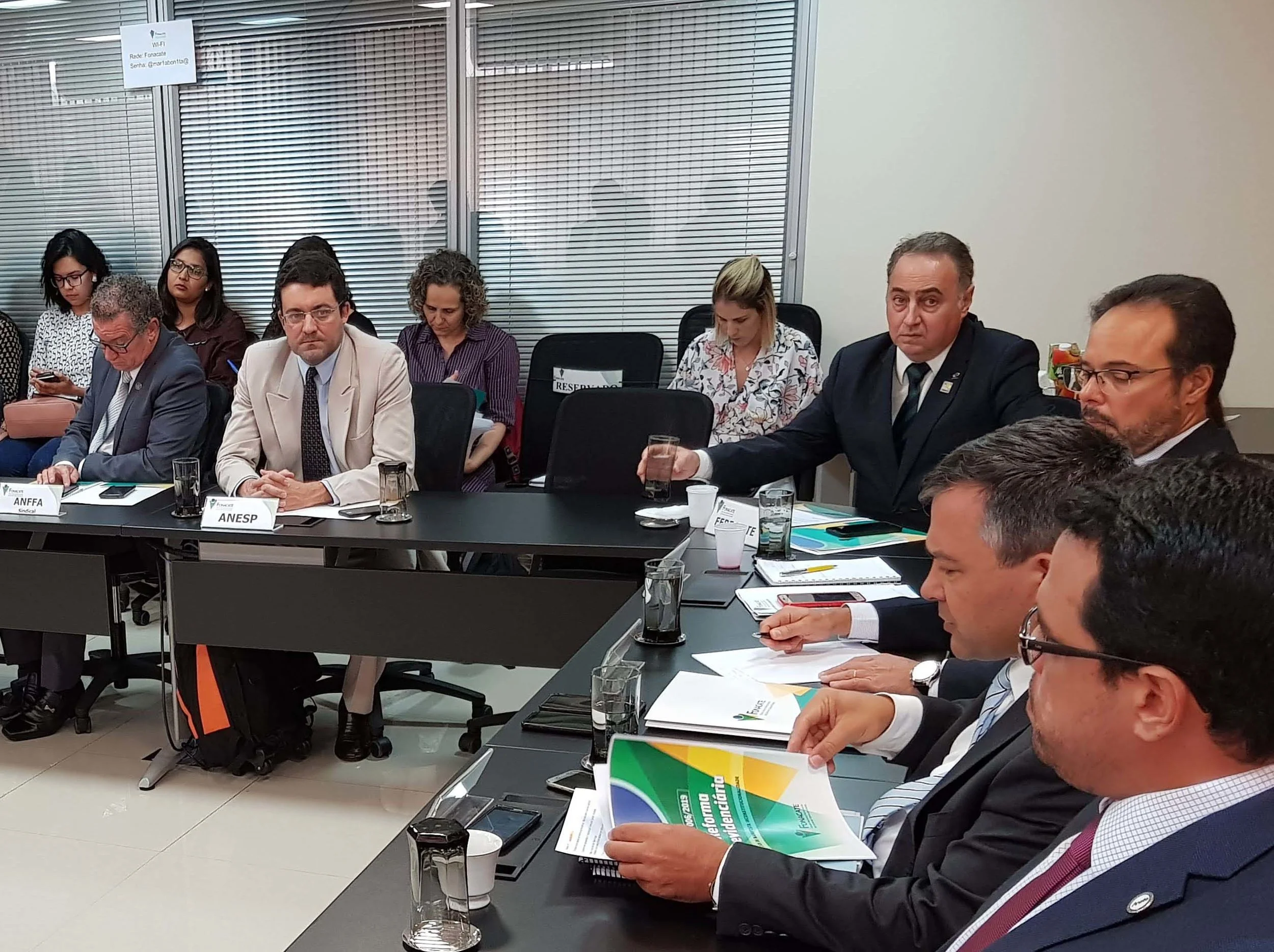 Fonacate debate emendas e articulações contra a reforma da previdência