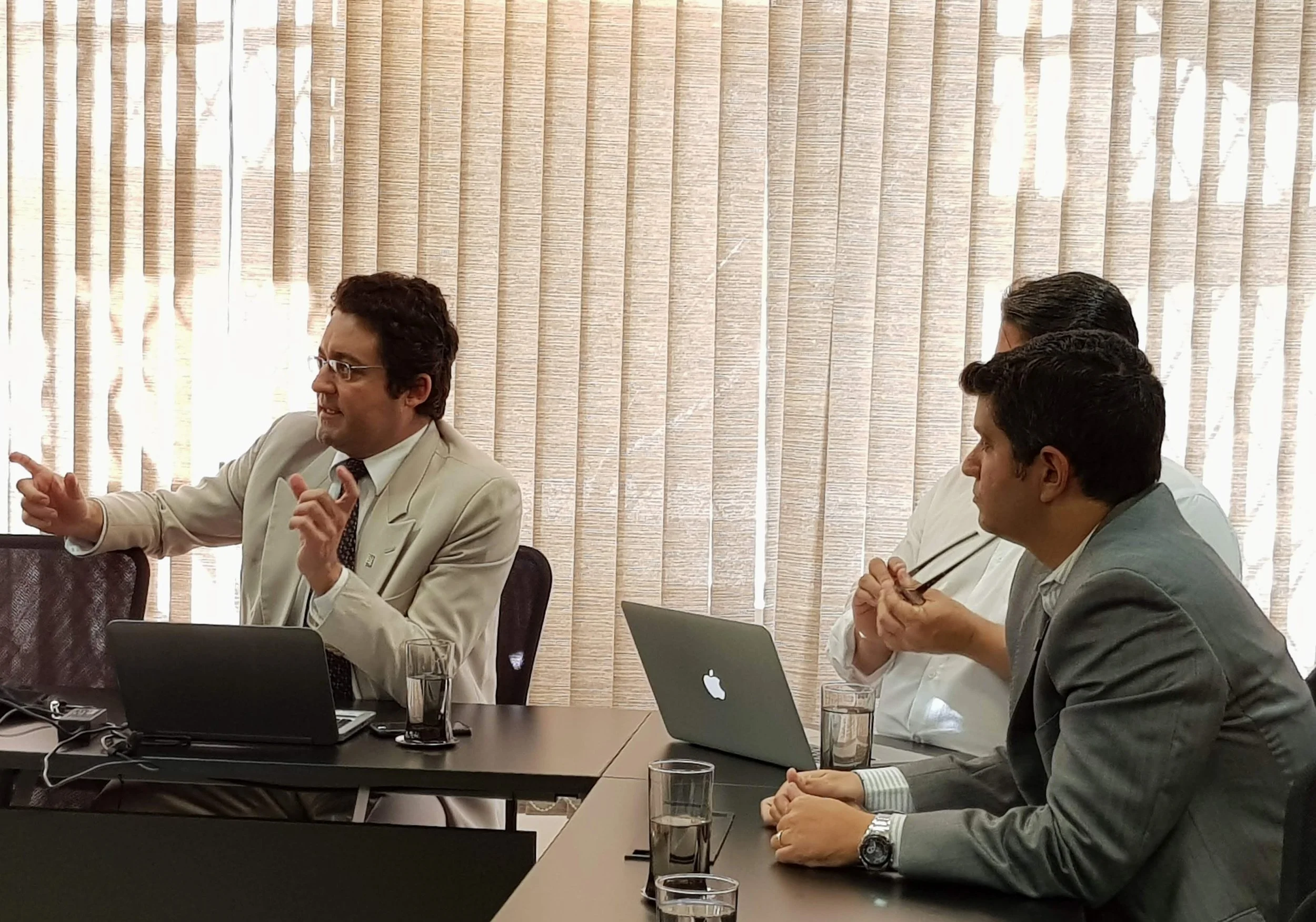 Alex Canuto, durante a reunião do Fonacate da última terça-feira