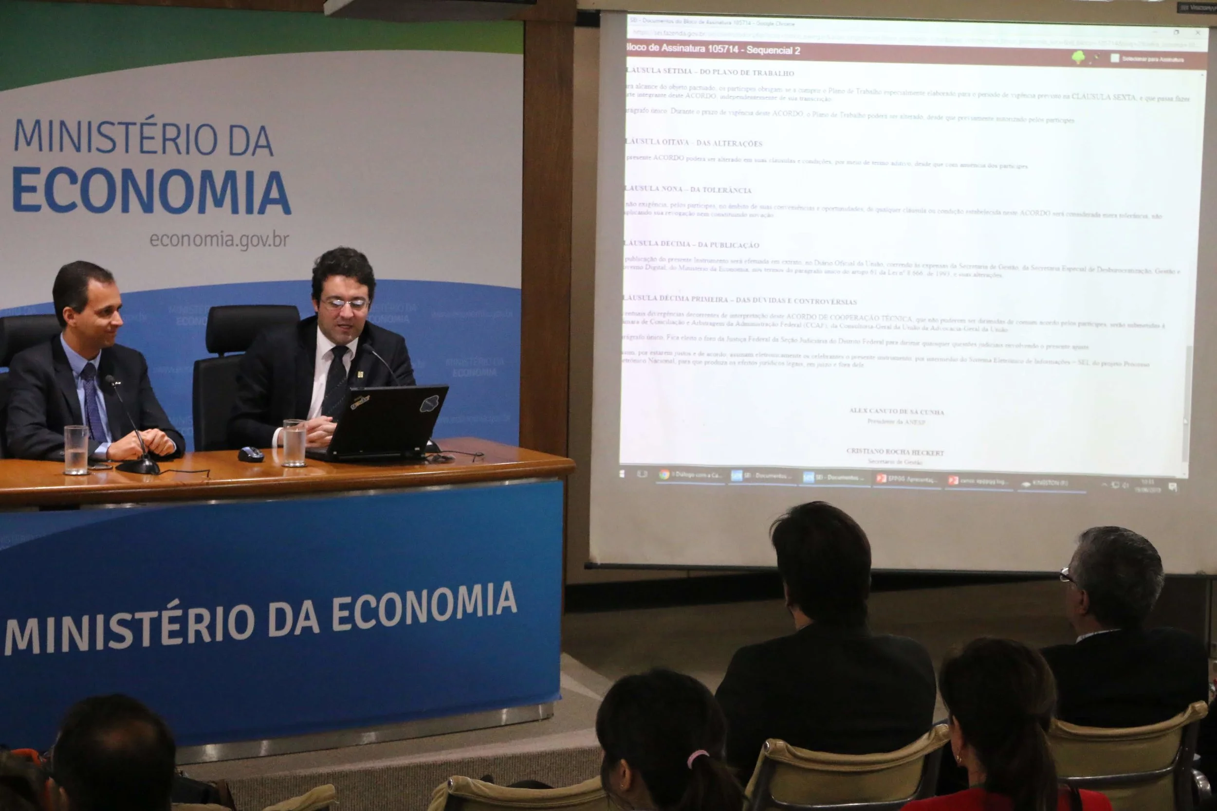 ANESP e Seges assinam Acordo de Cooperação Técnica