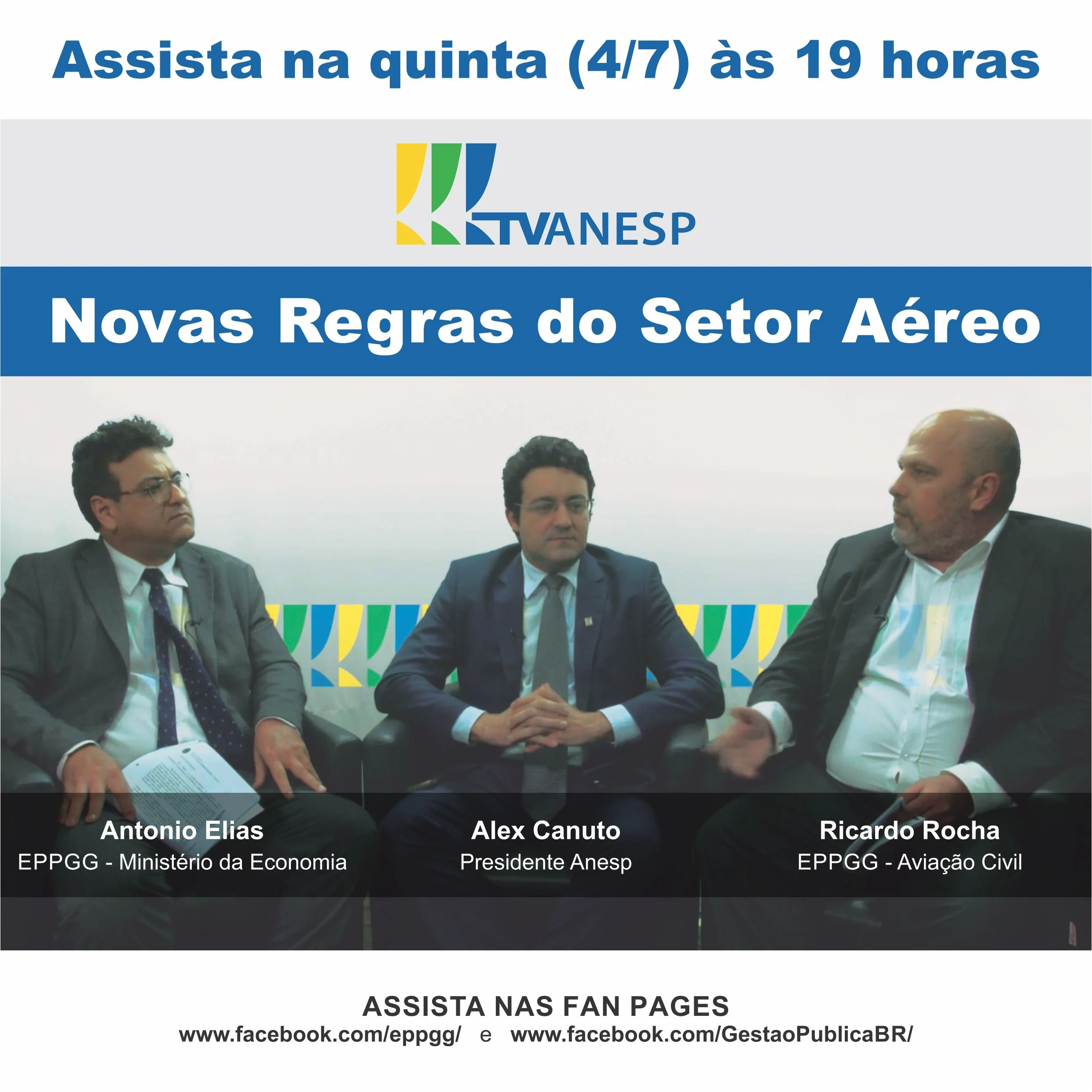TV ANESP volta ao ar com debate sobre novas regras do setor aéreo; assista