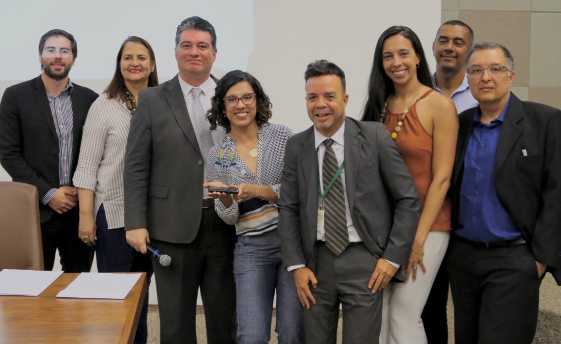  Equipe do Táxigov, vencedora na categoria "Programa ou Projeto" 