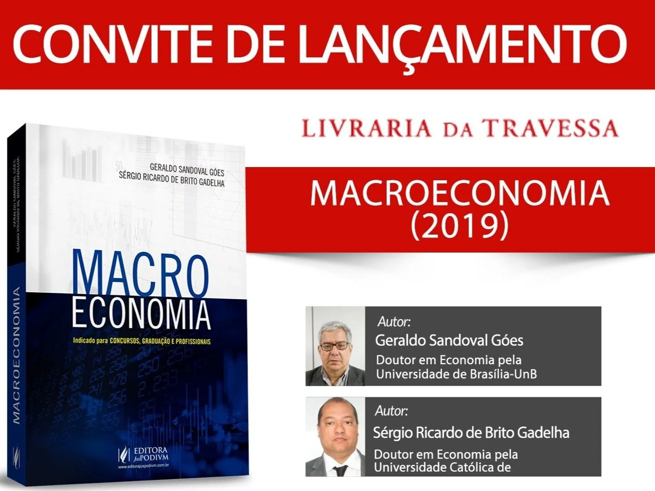 EPPGG lança sexta-feira no RJ livro “Macroeconomia”