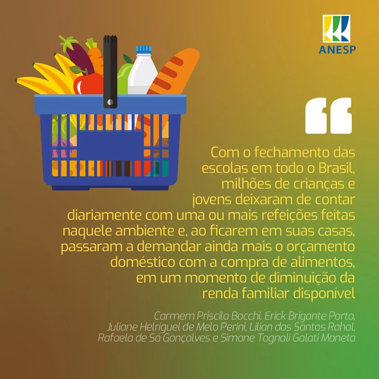 A Segurança Alimentar e Nutricional no Brasil diante da Pandemia do Novo Coronavírus