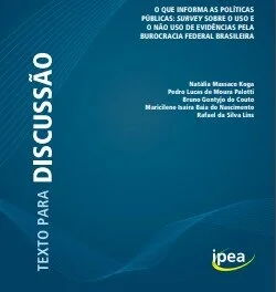 Uso de evidências pela burocracia federal é tema de TD publicado por EPPGGs