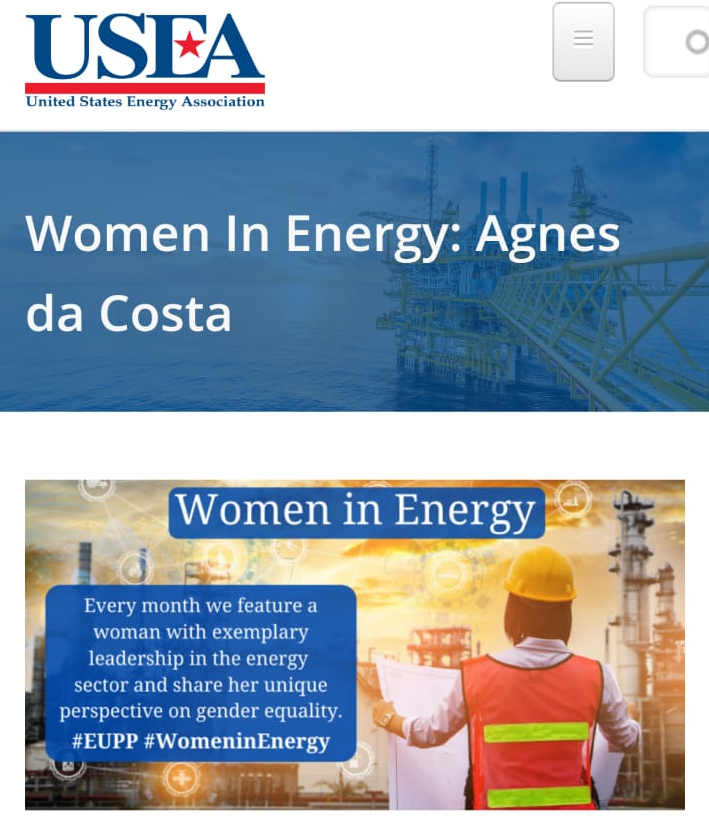 Em entrevista à agência dos EUA, EPPGG Agnes Costa fala sobre mulheres no setor de energia 