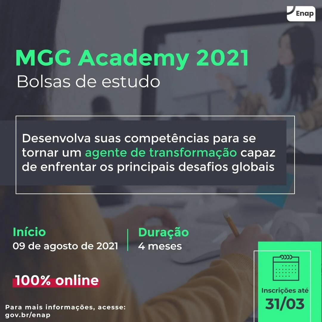 Inscreva-se! Bolsas de estudos para cooperação global e desenvolvimento sustentável
