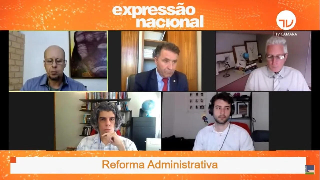 Com presença da ANESP, TV Câmara debate reforma administrativa com relator Darci de Matos