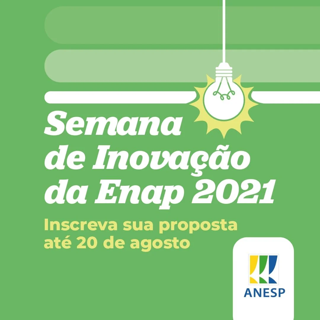 EPPGGs: Semana de Inovação 2021 recebe propostas até 20 de agosto