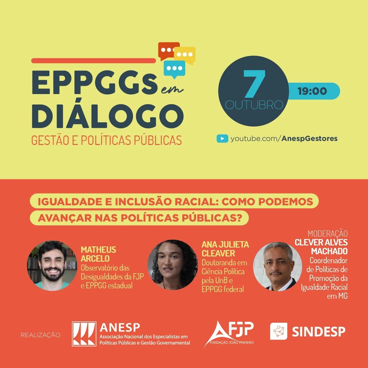 7º EPPGGs em Diálogo aborda igualdade e inclusão racial nas políticas públicas