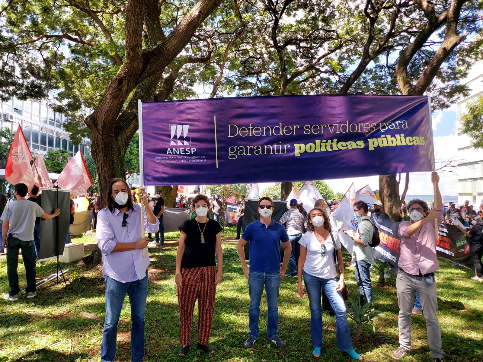 ANESP participa de atos pela recomposição da inflação do funcionalismo nesta terça, 18