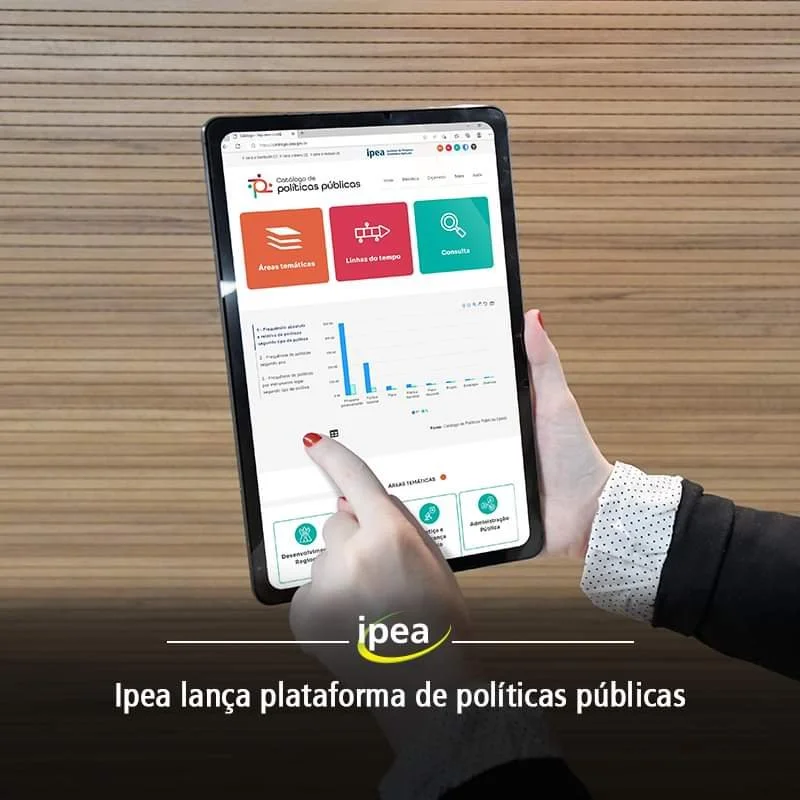 Catálogo de Políticas Públicas: IPEA lança ferramenta que reúne dados das últimas décadas
