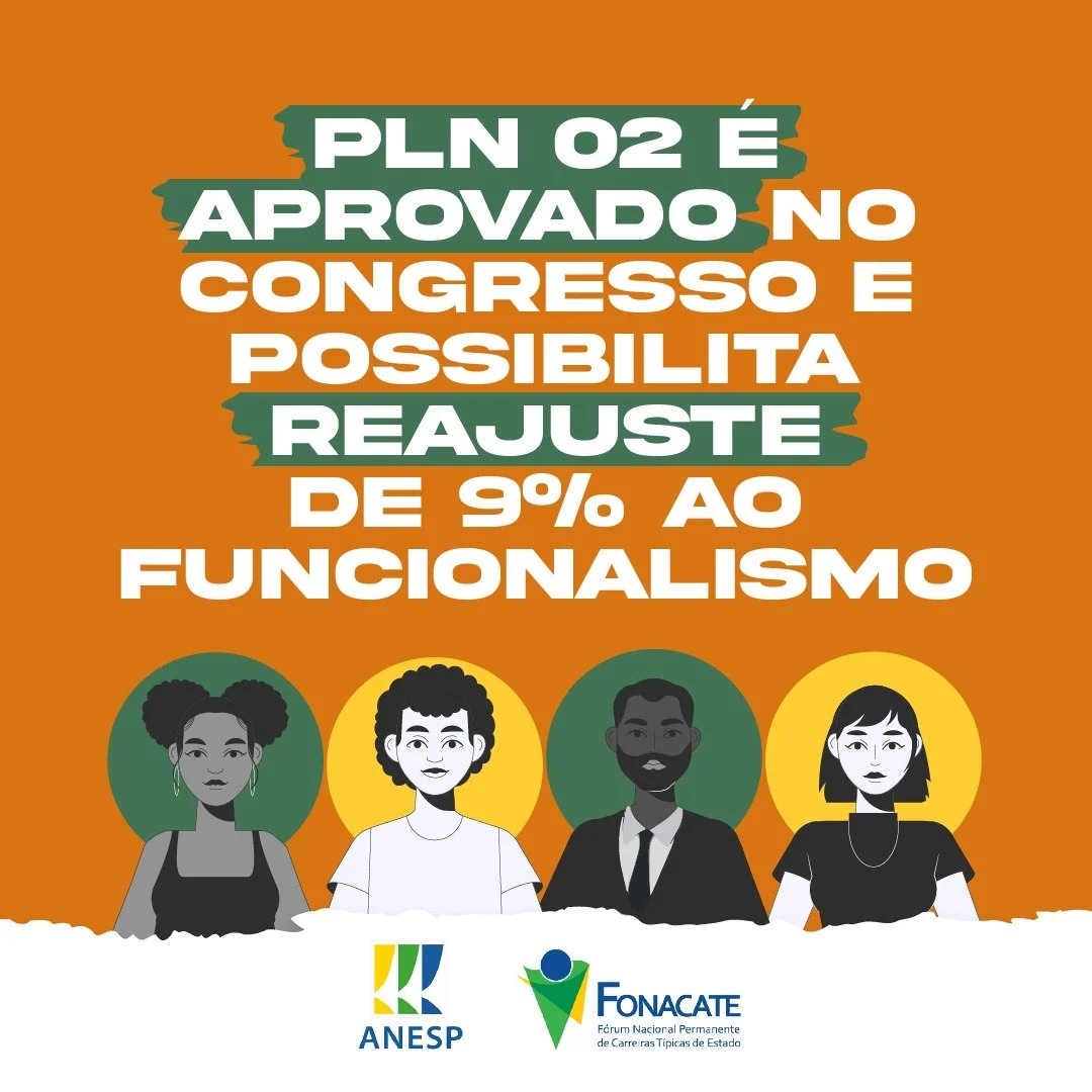 PLN 02 é aprovado no Congresso e possibilita o reajuste de 9%