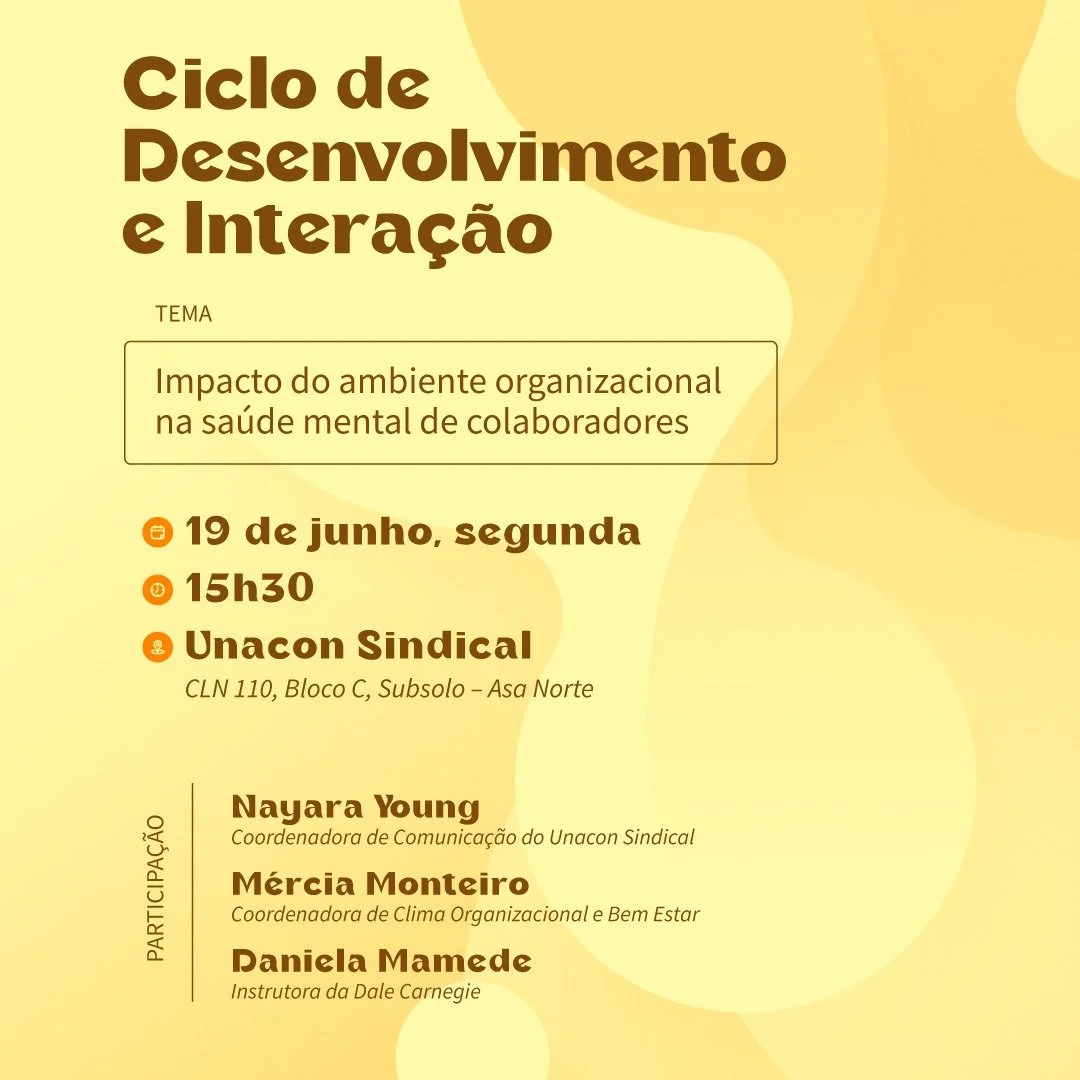Ciclo de capacitação para equipes de Associações e Sindicatos inicia com tema quente sobre gestão de pessoas