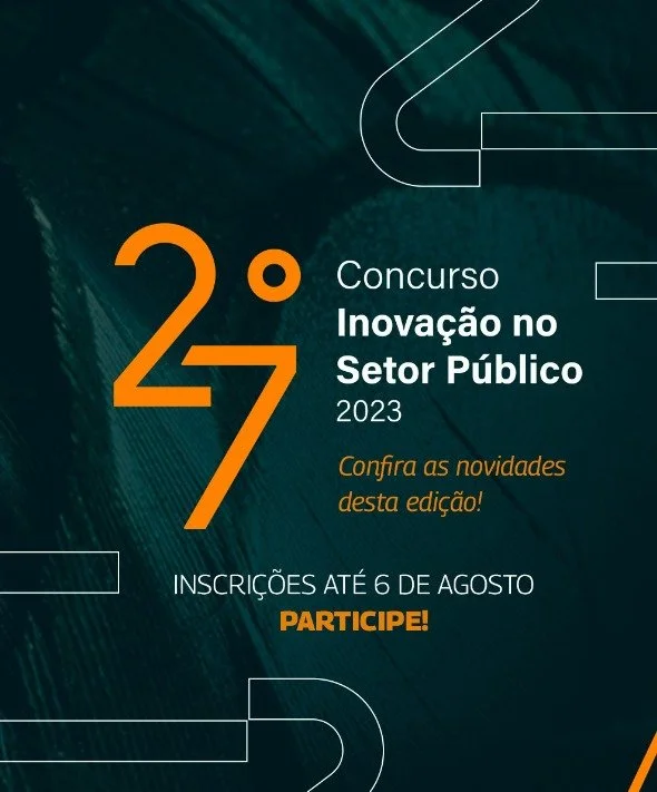 27º Concurso Inovação no Setor Público recebe inscrições até 6 de agosto