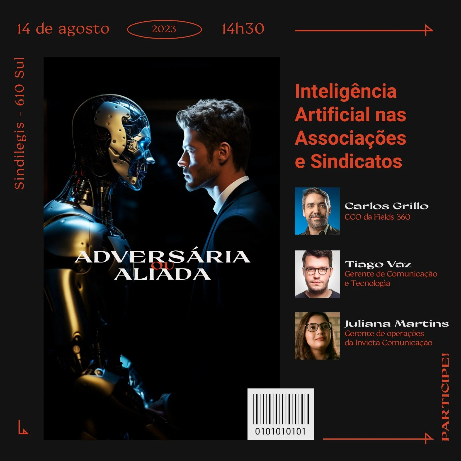 Ciclo de capacitação conversa sobre inteligência artificial em Associações e Sindicatos