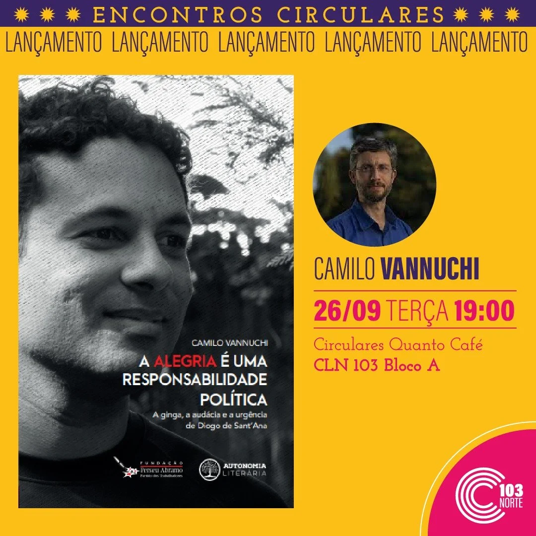 Livro sobre a vida de Diogo de Sant’Ana será lançado em Brasília no dia 26
