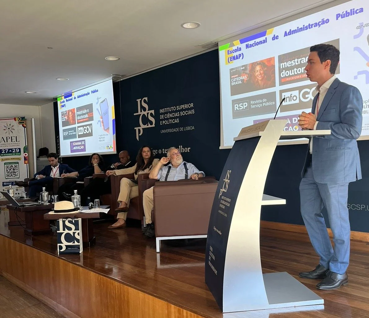 EPPGGs debatem administração pública em evento em Portugal