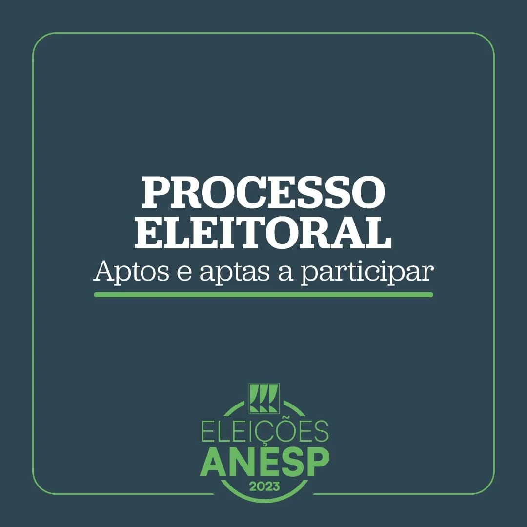Associados e associadas aptos e aptas a participar do processo eleitoral