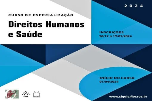 ENSP abre inscrições para Especialização em Direitos Humanos e Saúde