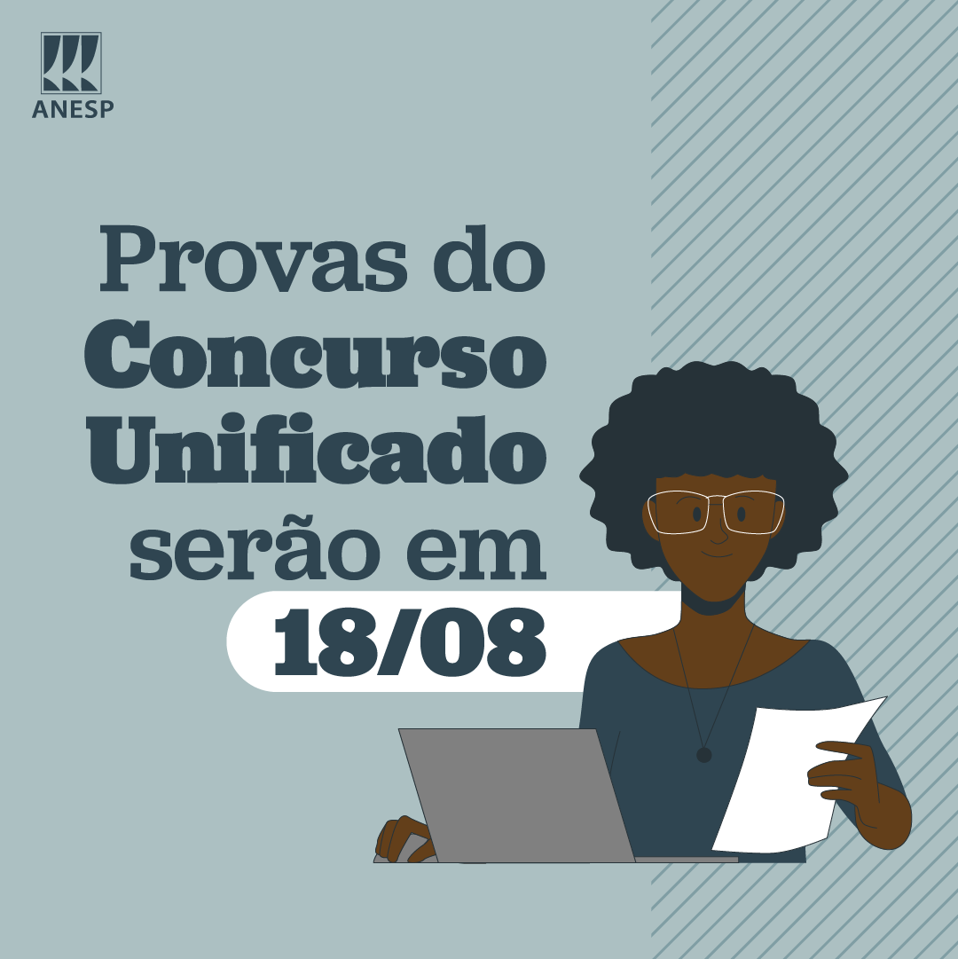 Provas do Concurso Unificado serão em 18 de agosto