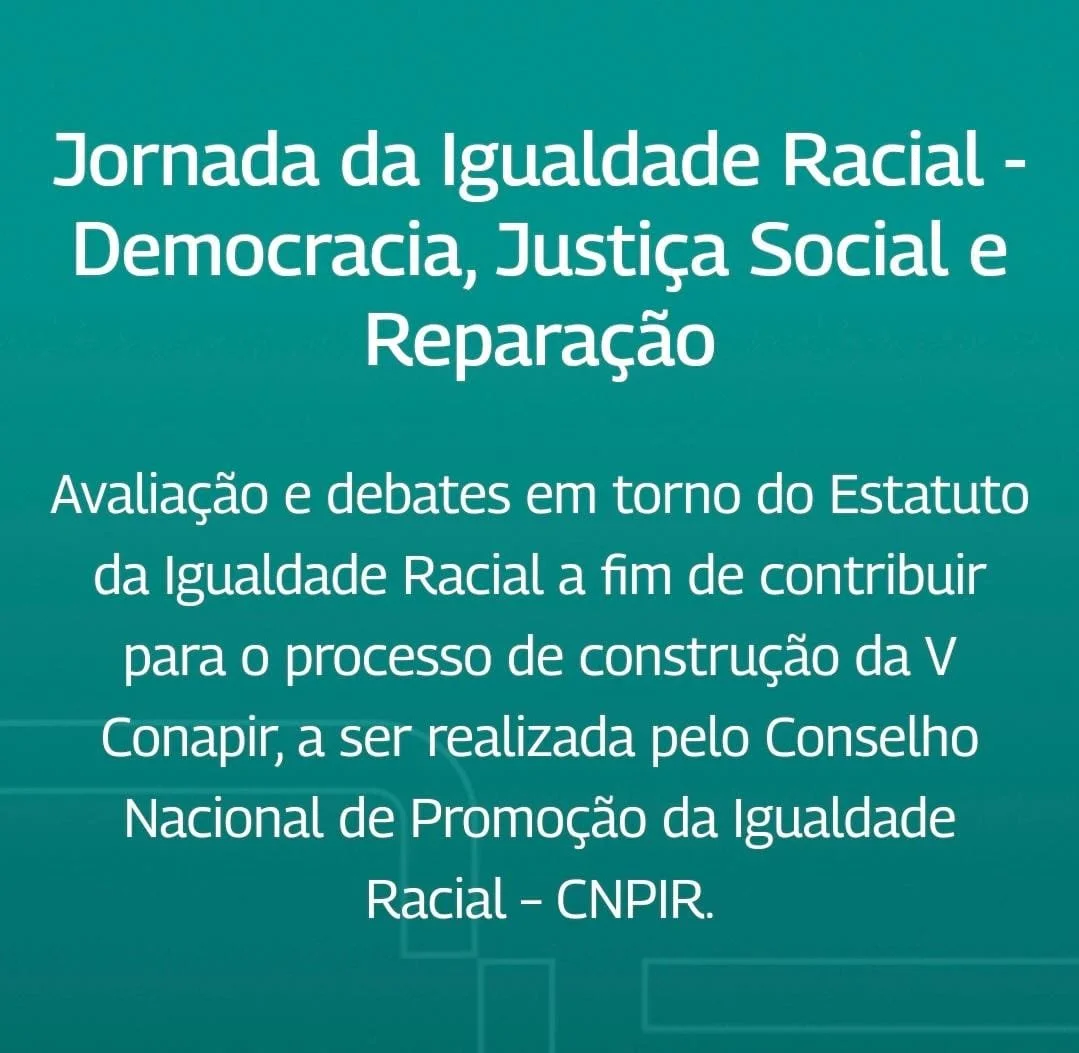 Enap e Ministério da Igualdade Racial promovem “Jornada da Igualdade Racial”