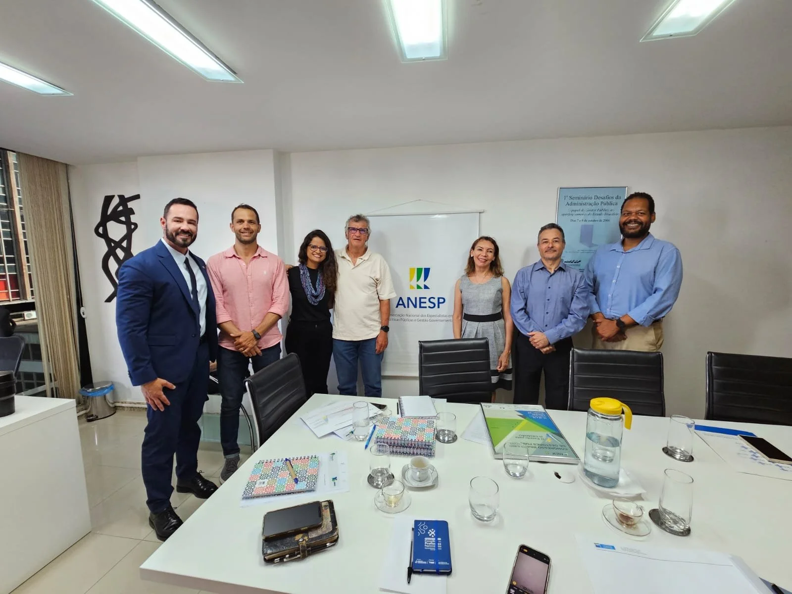 ANESP recebe Comissão de aprovados para a carreira de EPPGG