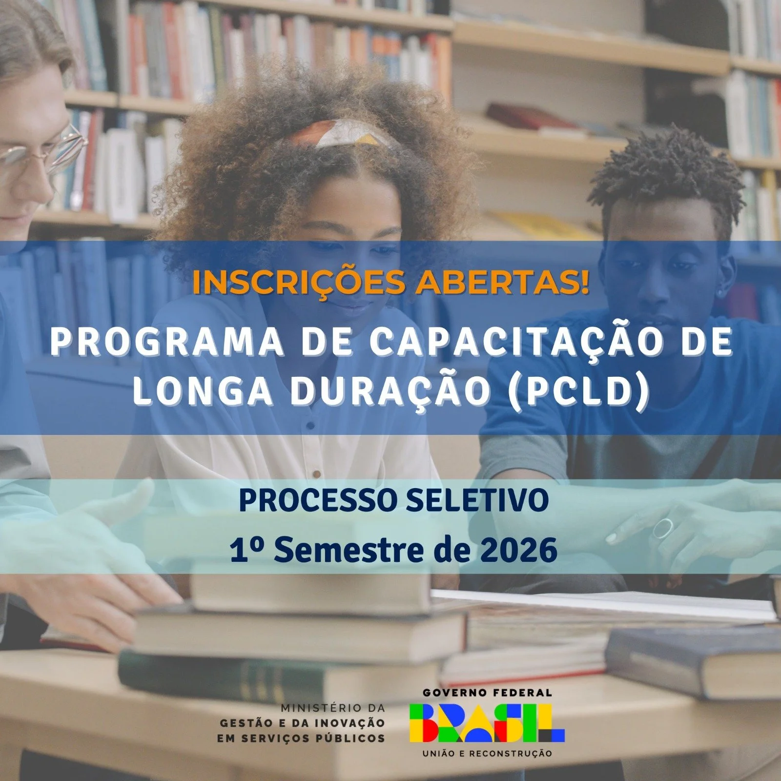 Abertas as inscrições para o PCLD 2026