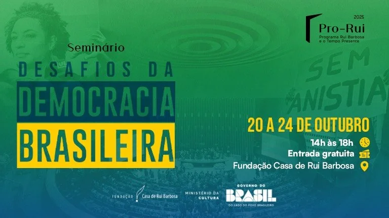 EPPGGs participam de seminário sobre desafios da democracia brasileira