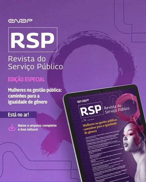 Edição especial da Revista do Serviço Público aborda gênero e gestão pública
