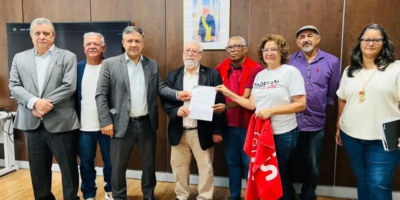 Fonacate e Fonasefe protocolam no MGI as reivindicações do ano