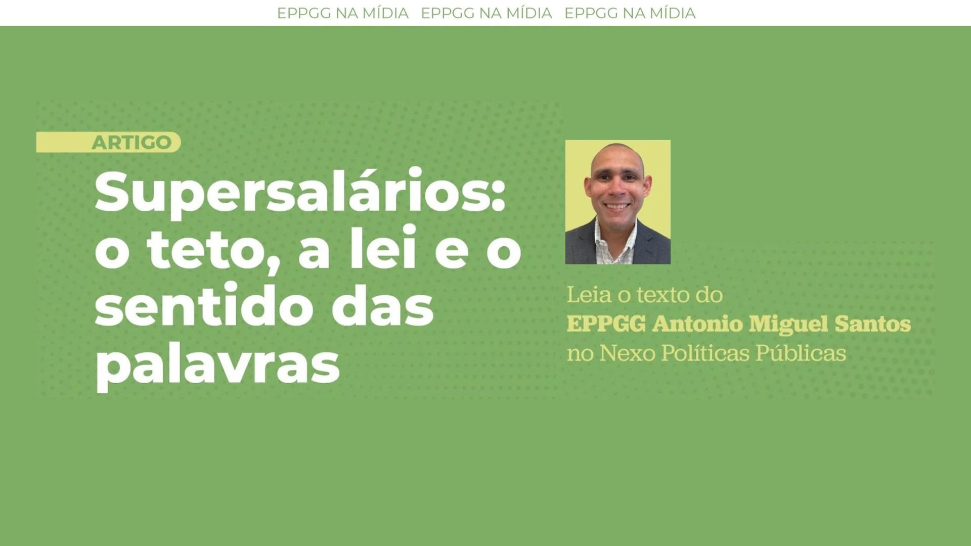 Verbas indenizatórias: no Nexo, EPPGG debate formulação de lei sobre a questão
