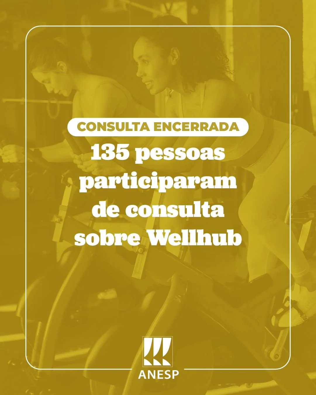Consulta encerrada: 135 pessoas participaram de consulta sobre adesão ao Wellhub (ex-Gympass)