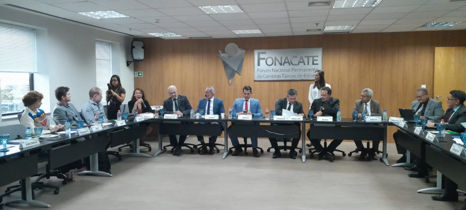 ANESP participa de assembleia do Fonacate; adicional por tempo de serviço entra em debate