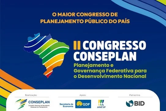 II Congresso do CONSEPLAN debaterá planejamento público e articulação federativa em maio
