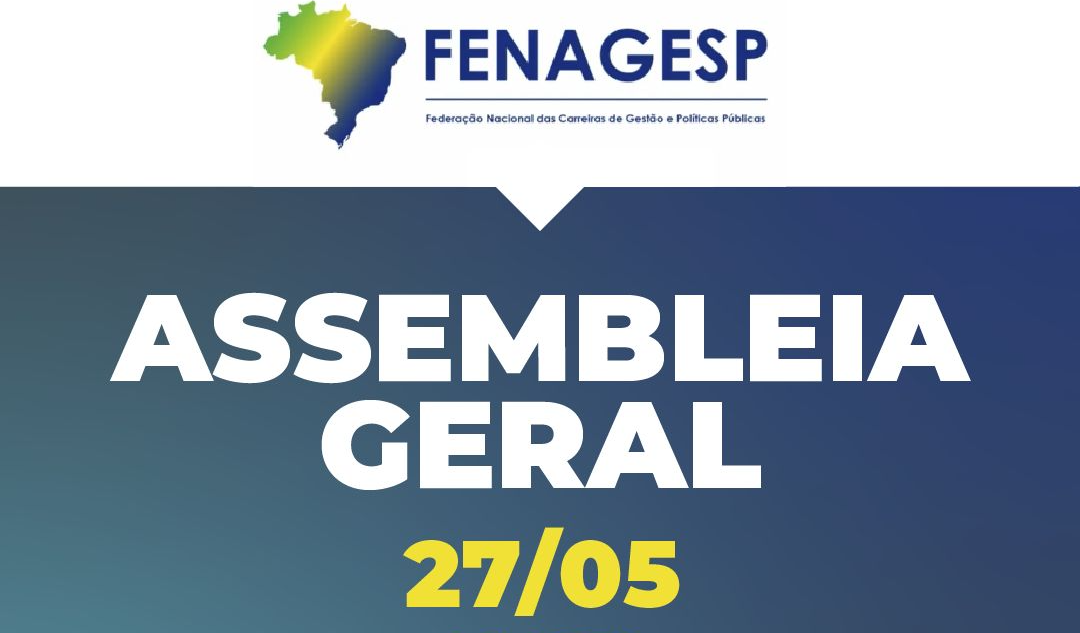 Fenagesp realiza assembleia geral no dia 27 de maio