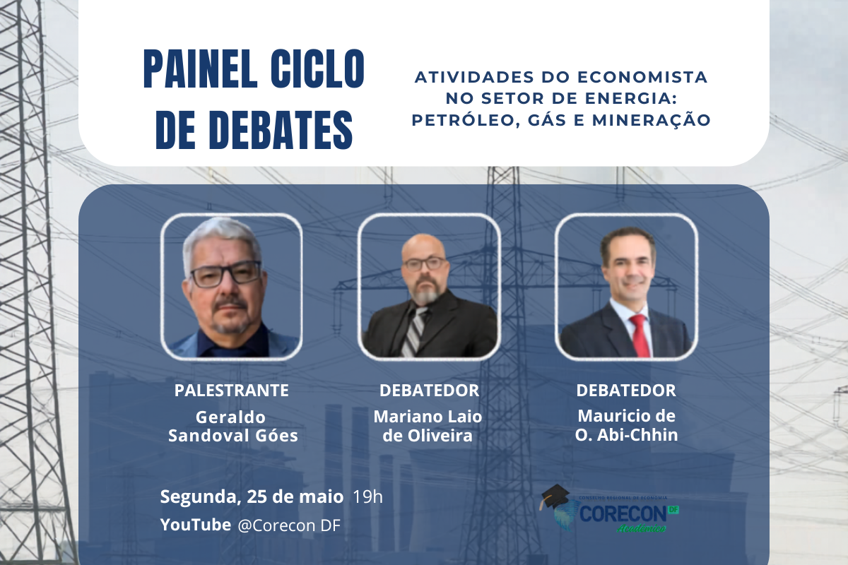 EPPGGs participam de evento sobre setor de energia do CORECON-DF