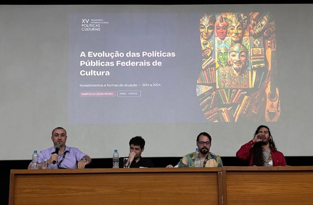 EPPGG apresenta artigo no XV Seminário Internacional de Políticas Culturais