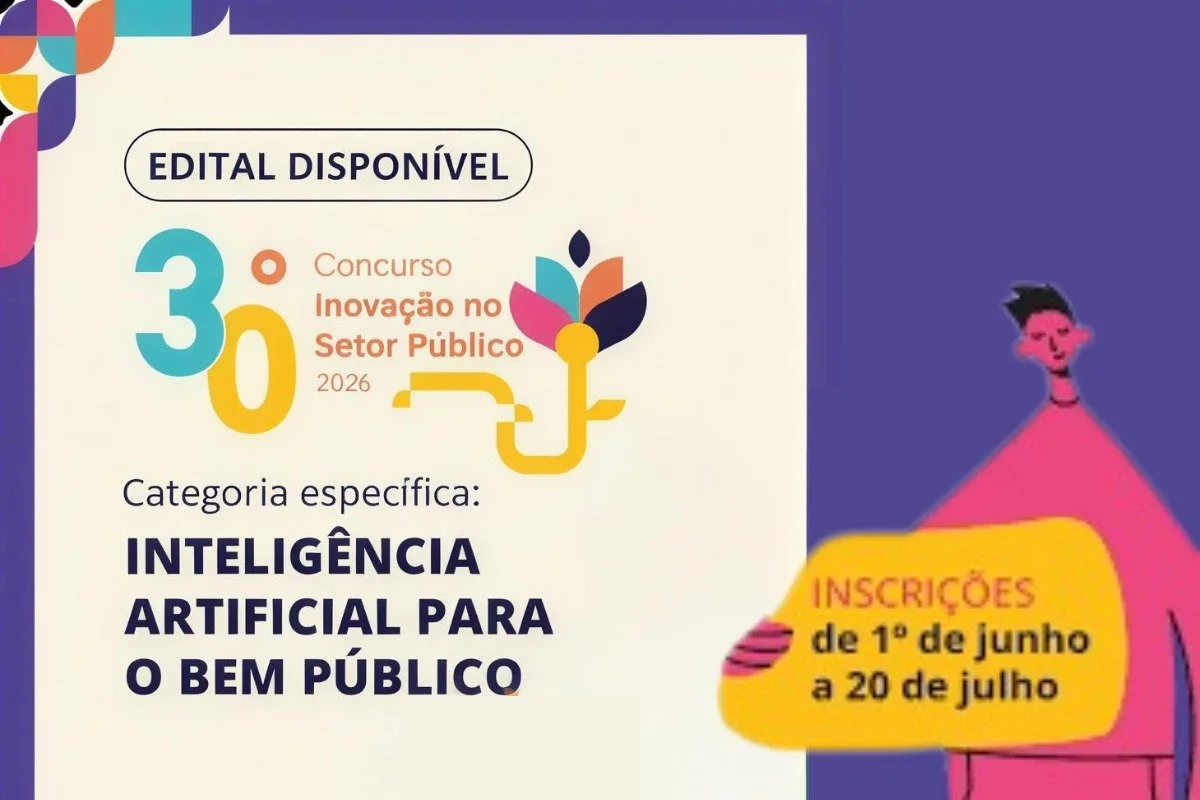 Inscrições para o 30º Concurso Inovação no Setor Público estão abertas até 20 de julho