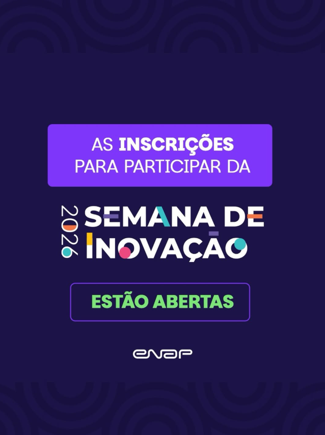 Inscrições abertas para participar da 30ª Semana de Inovação
