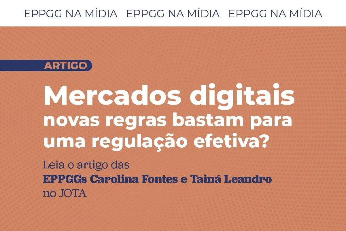 EPPGGs analisam PL que propõe regras para plataformas digitais no JOTA&nbsp;