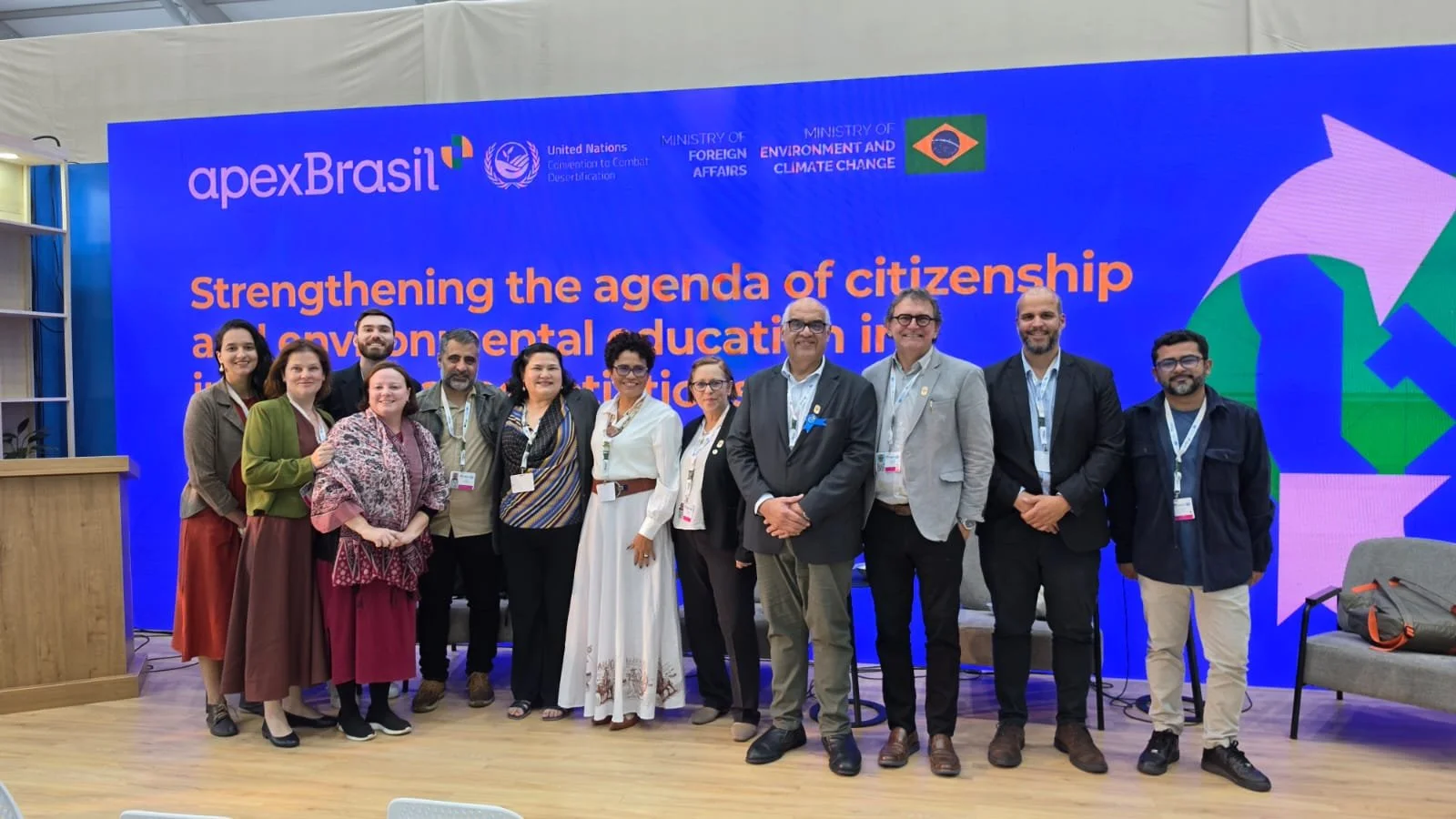 Na Mongólia, EPPGG participa da COP17 da Desertificação