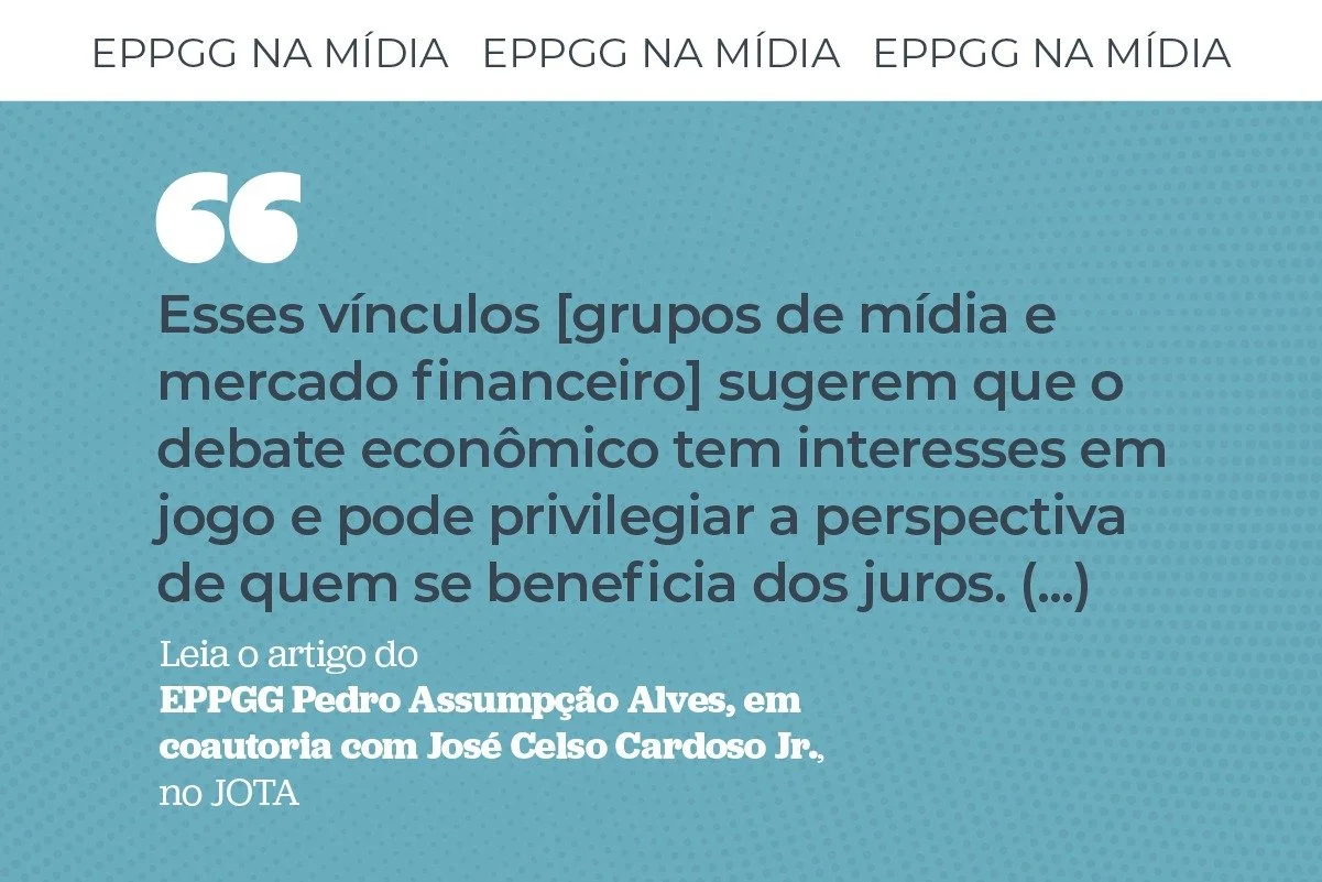 No JOTA, EPPGG questiona elos entre mídia e mercado financeiro expostos pelo caso Master