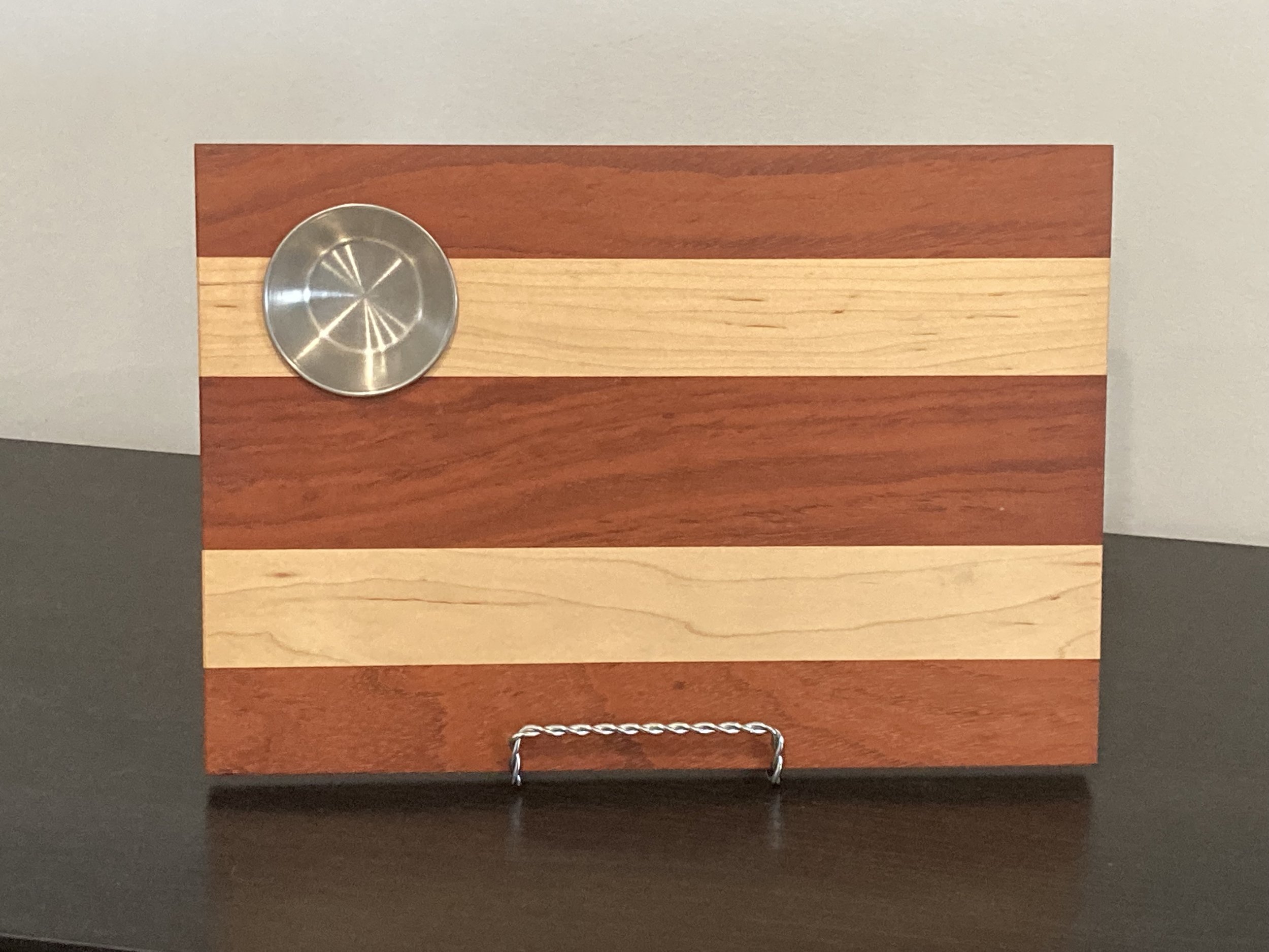 Sushi Plate, Charcuterie Board | Jatoba and Maple - Challenge Coin Displays