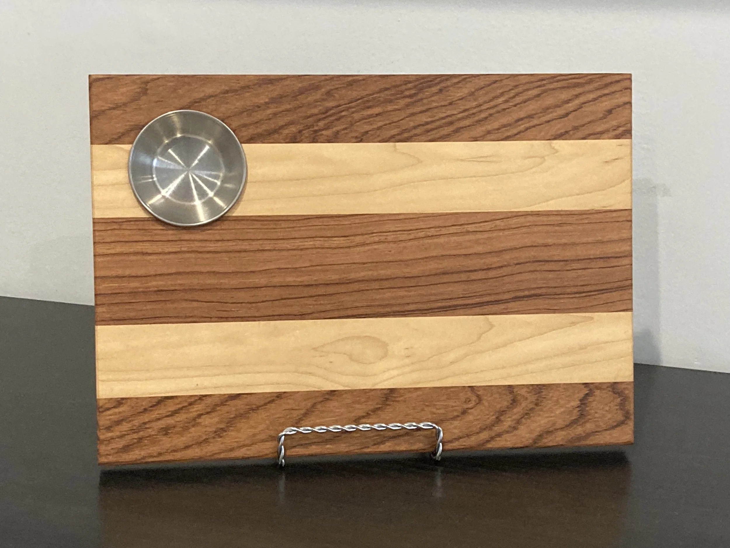 Sushi Plate, Charcuterie Board | Rosewood and Maple - Challenge Coin Displays