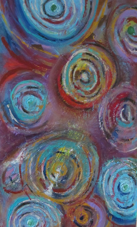 ocean's heaven, acrylics on canvas