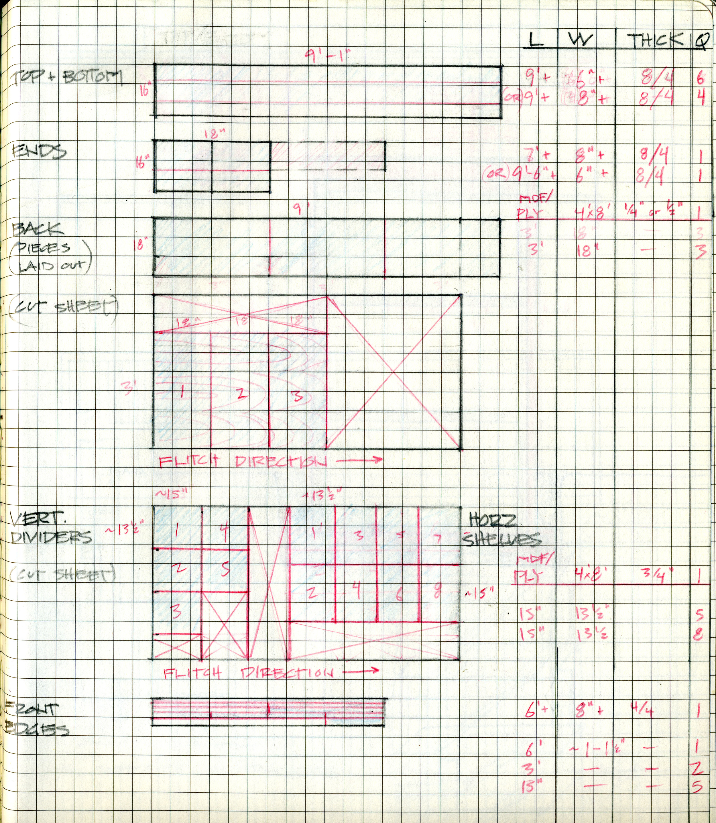 Cut sheet.