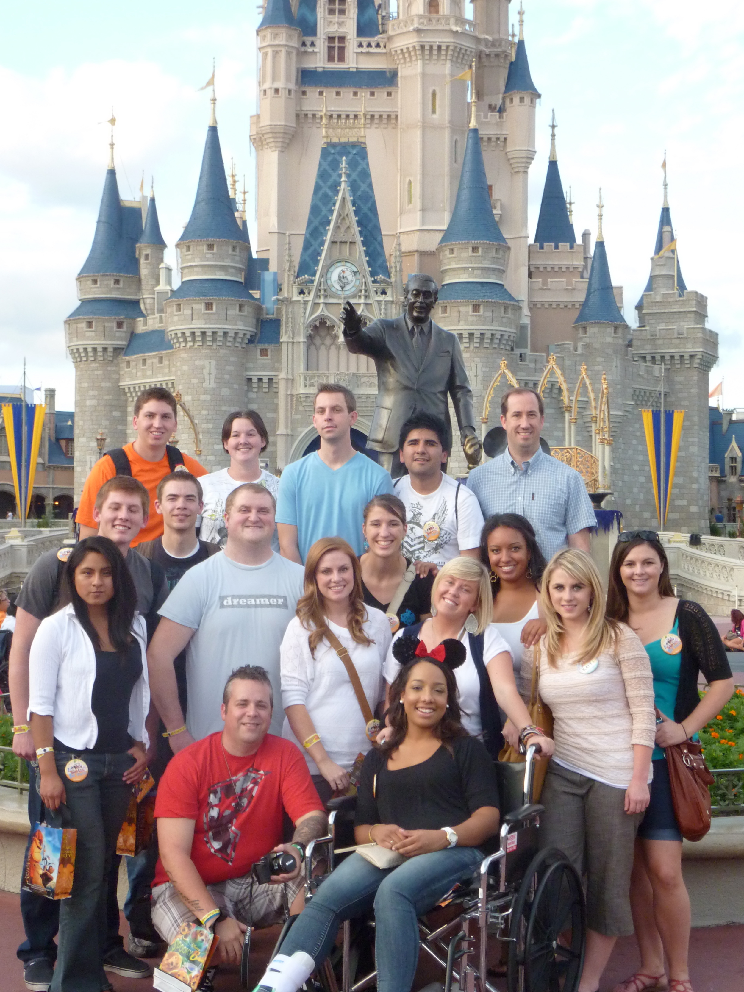 PR students in Orlando - Disney castle.jpg
